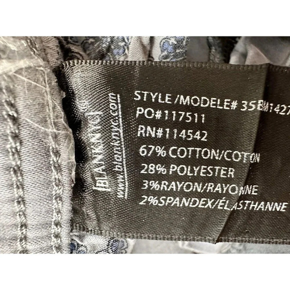 BlankNYC Jeans Mens 34x31 Wooster Slim Fit Gray Cotton Stretch Straight Leg - Picture 6 of 8